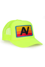 Retro KIDS LOGO RAINBOW VINTAGE FOAM TRUCKER HAT