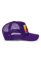 Retro LOGO RAINBOW VINTAGE TRUCKER HAT