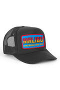 Retro MALIBU CHILI COOK-OFF 2026 VINTAGE LOW RISE TRUCKER - BLACK