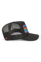 Retro MALIBU CHILI COOK-OFF 2026 VINTAGE LOW RISE TRUCKER - BLACK