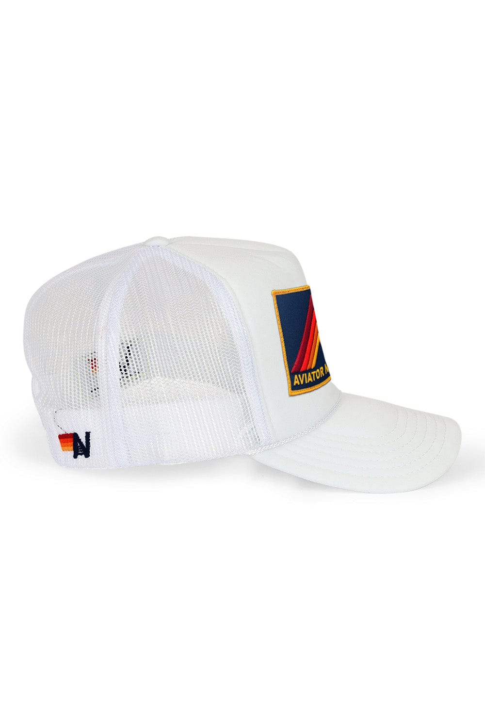 Retro MOUNTAIN STRIPE VINTAGE TRUCKER HAT