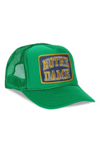 Retro NOTRE DAME 2026 VINTAGE LOW RISE TRUCKER - KELLY GREEN