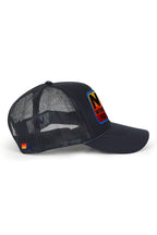Retro NEW YORK WINE & FOOD 2025 VINTAGE LOW RISE TRUCKER - NAVY