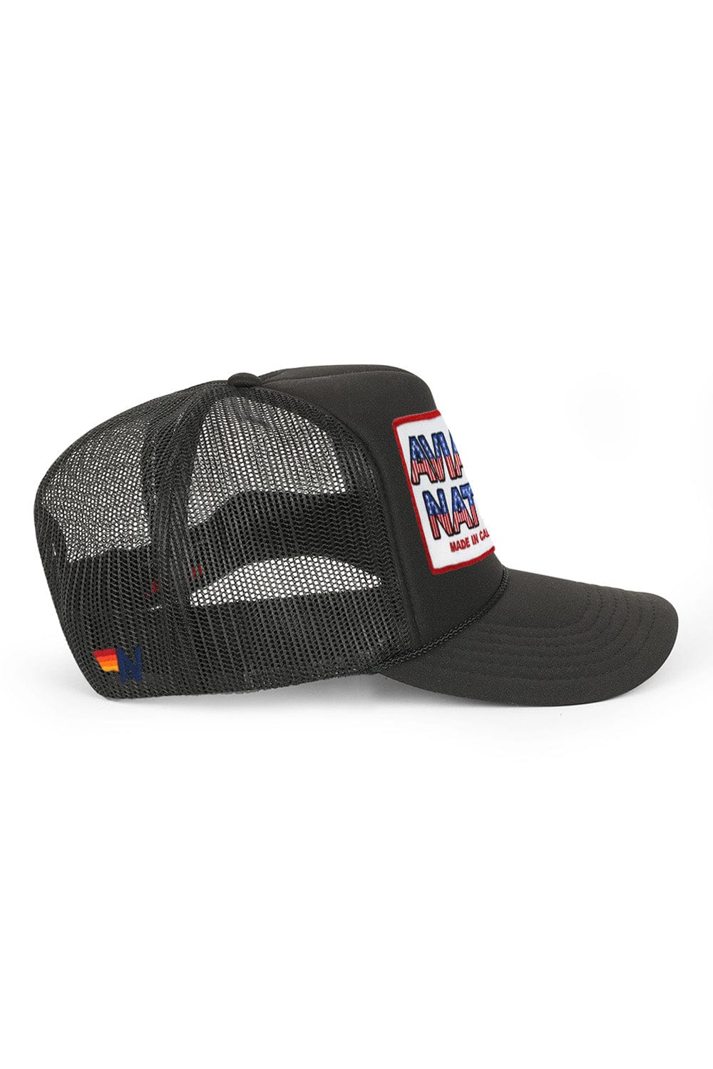 Retro AVIATOR NATION USA PATRIOTIC VINTAGE TRUCKER HAT