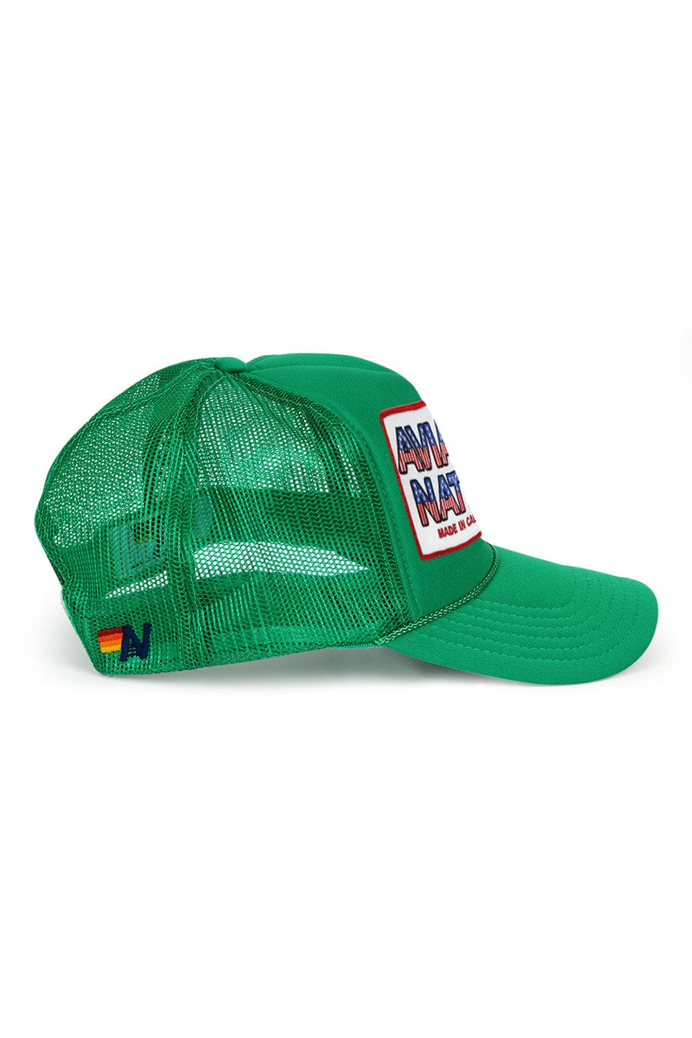 Retro AVIATOR NATION USA PATRIOTIC VINTAGE TRUCKER HAT