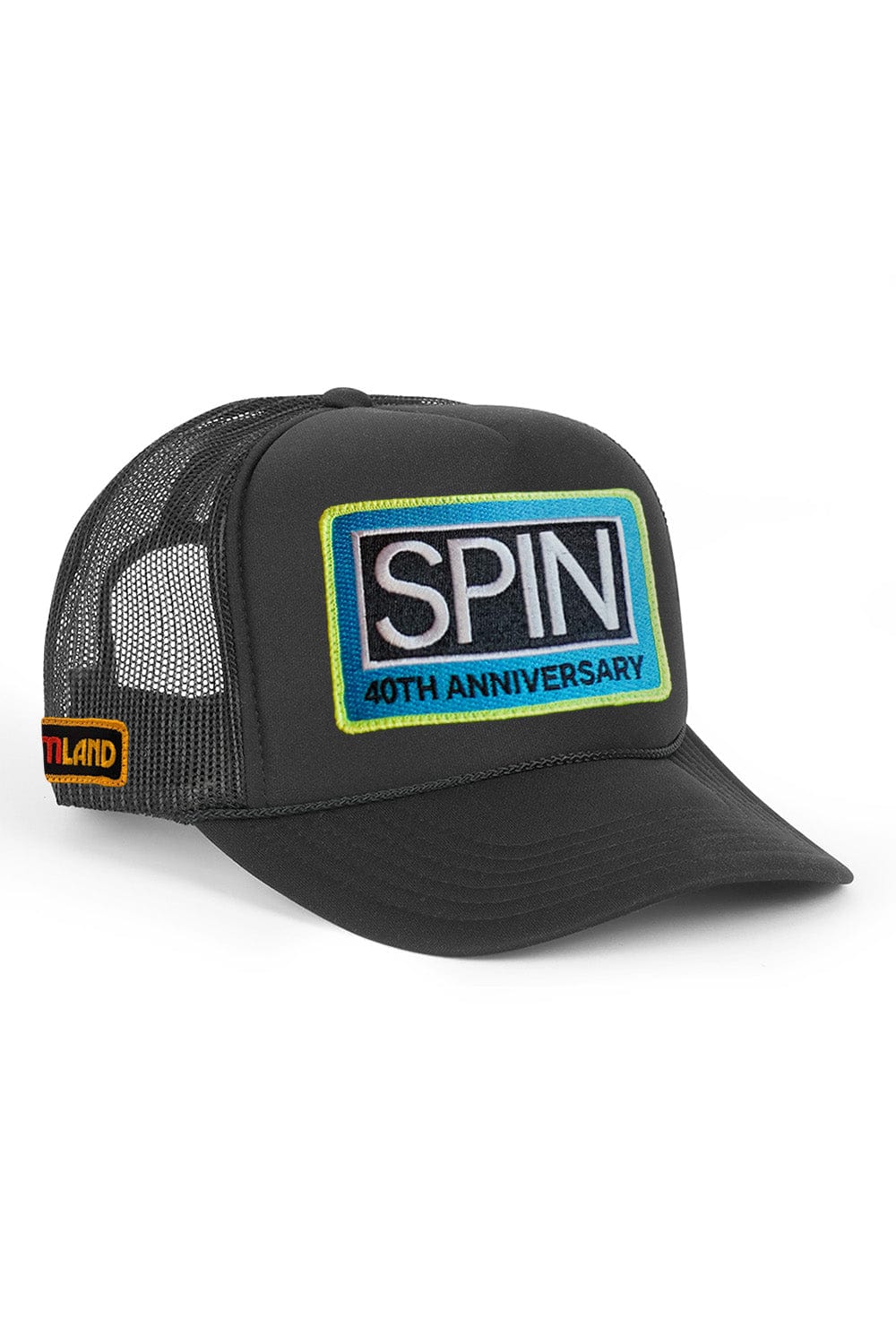 Retro SPIN MAGAZINE 2025 VINTAGE LOW RISE TRUCKER - BLACK
