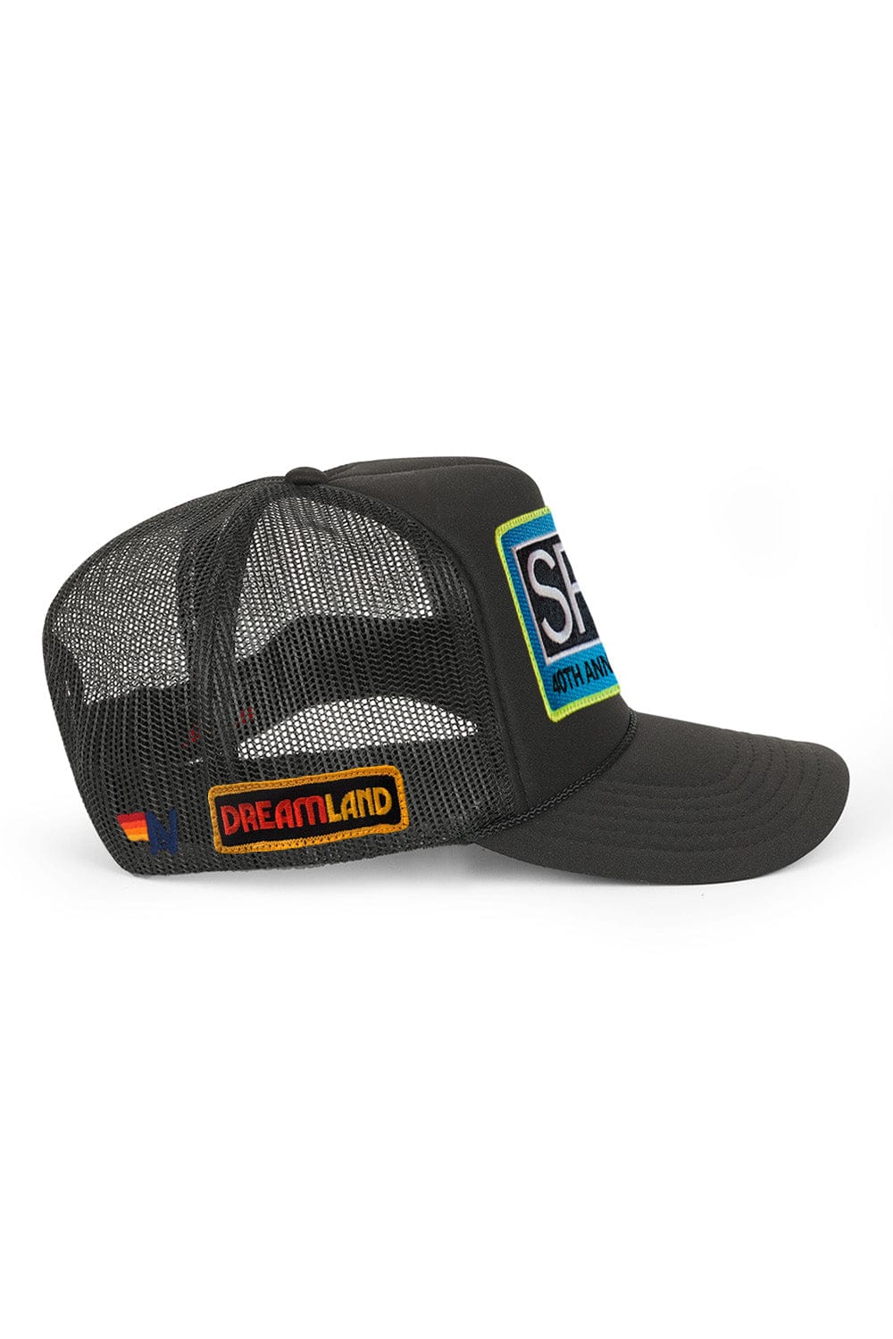 Retro SPIN MAGAZINE 2025 VINTAGE LOW RISE TRUCKER - BLACK