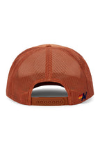 Retro UNIVERSITY OF TEXAS CIRCLE PATCH VINTAGE LOW RISE TRUCKER - BURNT ORANGE