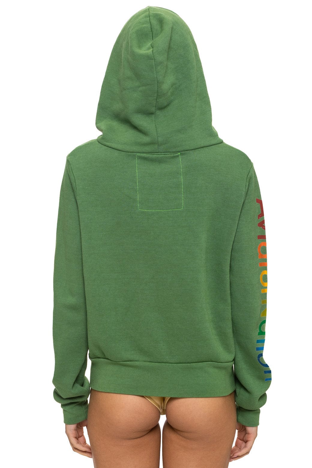 Retro AVIATOR NATION VENICE ZIP HOODIE - PALM