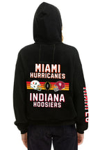 Retro CFP NATIONAL CHAMPIONSHIP 2026 MATCHUP PULLOVER HOODIE - BLACK