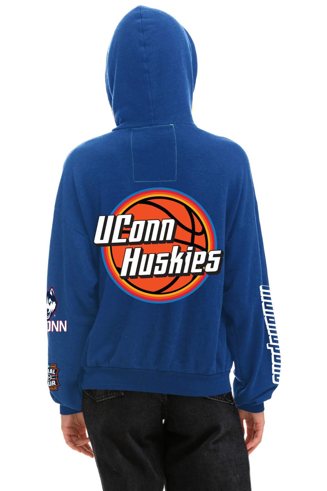 Retro UCONN HUSKIES FINAL FOUR 2026 PULLOVER HOODIE - MIDNIGHT
