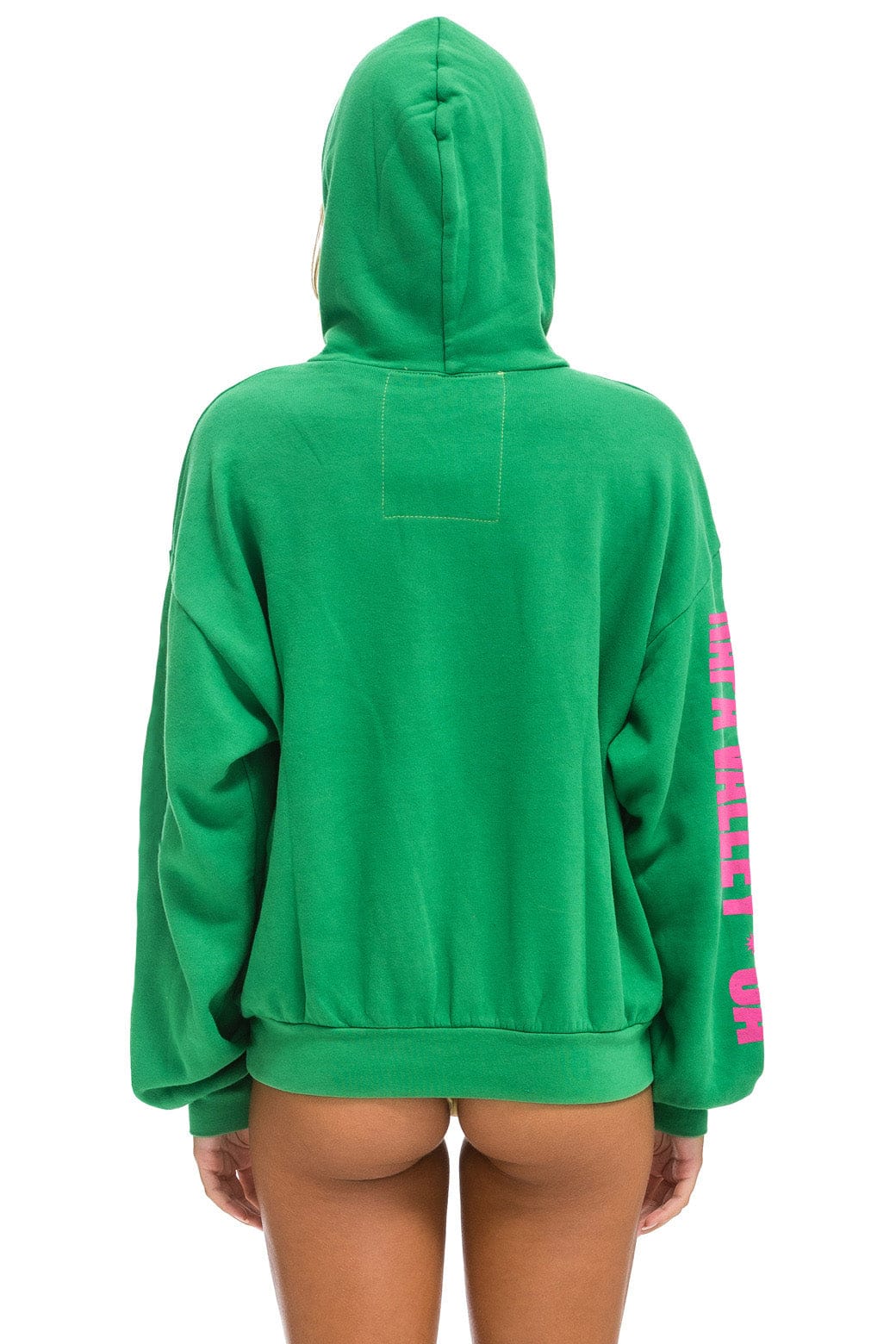 Retro LA ONDA 2025 RELAXED PULLOVER HOODIE - KELLY GREEN