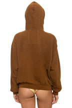 Retro LOCALS ONLY RELAXED PULLOVER HOODIE - CINNAMON