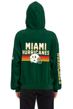 Retro UNIVERSITY OF MIAMI CFP CHAMPIONS 2026 RELAXED PULLOVER HOODIE - MIAMI GREEN