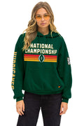 Retro UNIVERSITY OF MIAMI CFP CHAMPIONS 2026 RELAXED PULLOVER HOODIE - MIAMI GREEN
