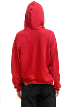 Retro NEW ENGLAND PATRIOTS HELMET RELAXED PULLOVER HOODIE - FLASH RED