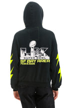 Retro SUPER BOWL 2026 BOLT RELAXED PULLOVER HOODIE - CHARCOAL