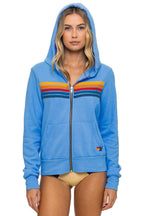 Retro 5 STRIPE HOODIE - RETRO OCEAN
