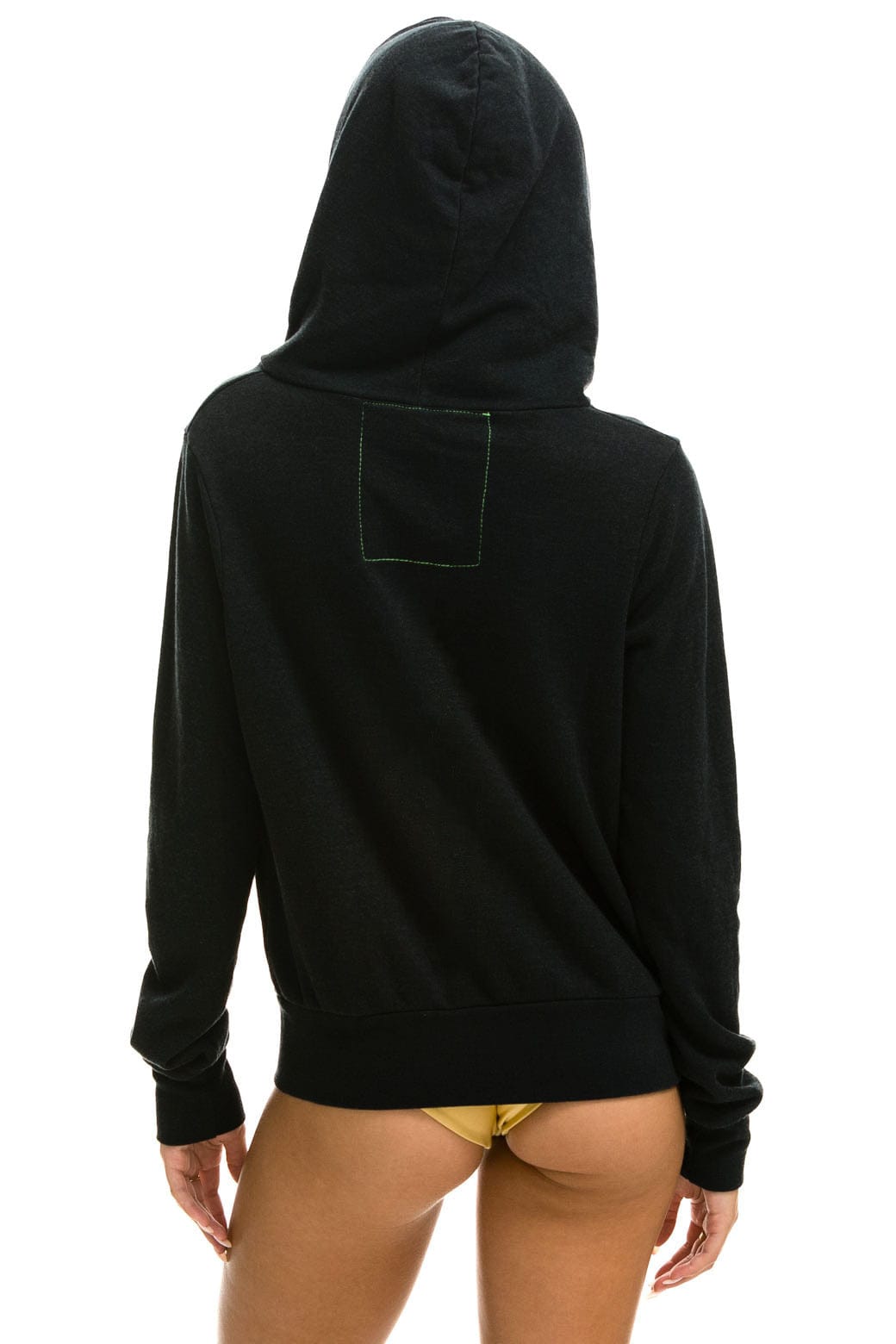 Retro ZAC BROWN BAND 2025 ZIP HOODIE - BLACK