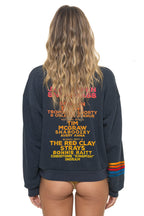 Retro JAZZ ASPEN SNOWMASS 2026 CREW SWEATSHIRT RELAXED - CHARCOAL