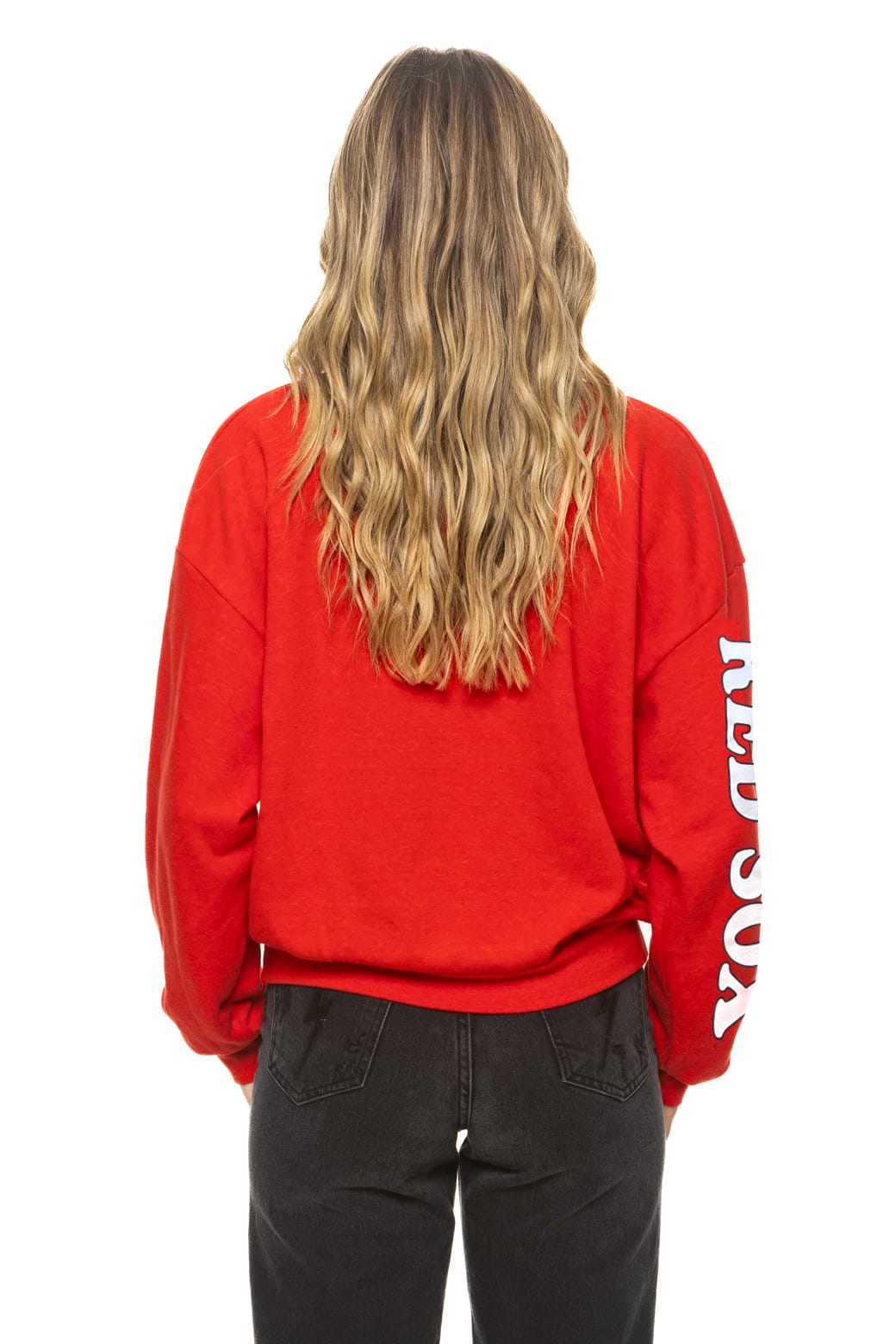 Retro BOSTON RED SOX 2026 RELAXED CREW SWEATSHIRT - RED