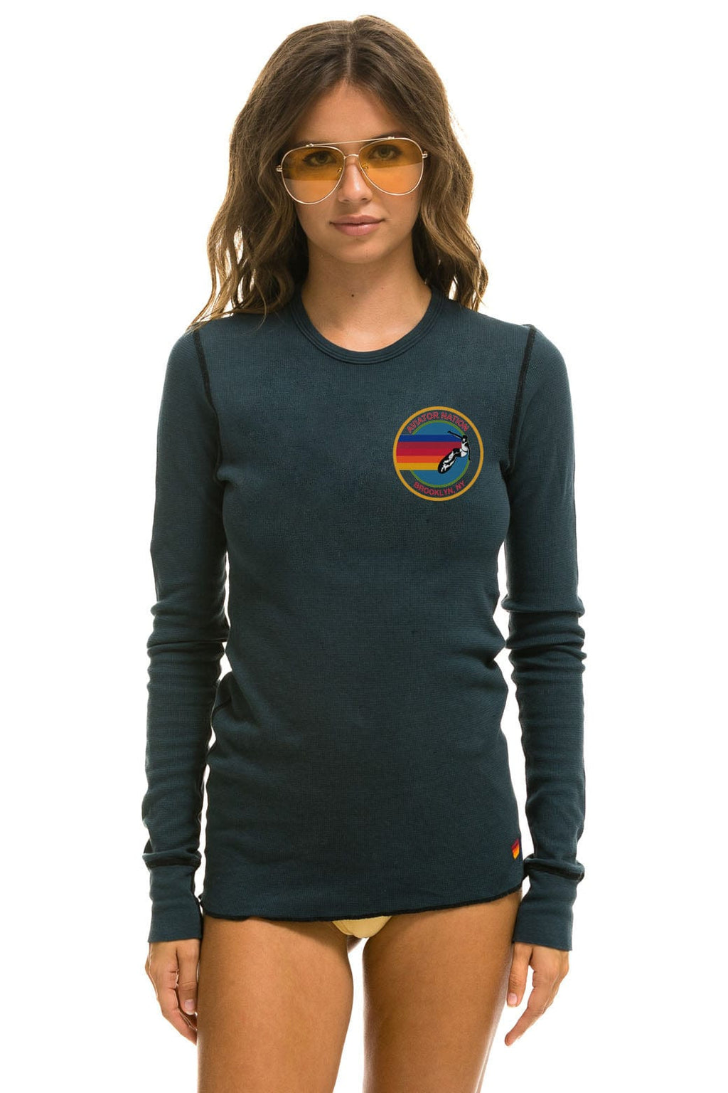 Retro AVIATOR NATION BROOKLYN THERMAL - CHARCOAL