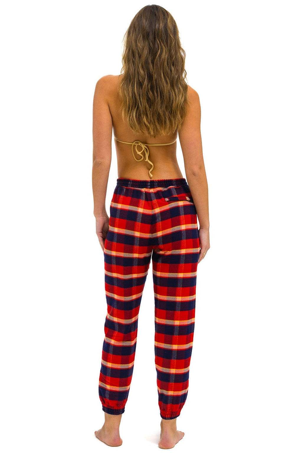 Retro PLAID LODGE PANT - RUGBY PLAID