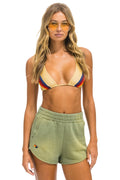 Retro ESSENTIAL POCKET CLUB SHORTS - FADED ARMY