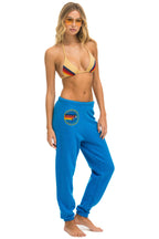 Retro AVIATOR NATION VENICE SWEATPANTS - OCEAN