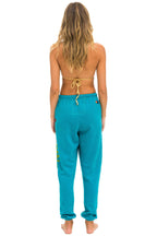 Retro AVIATOR NATION VENICE SWEATPANTS - TEAL