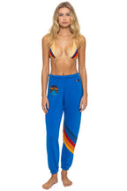 Retro ALL SEASONS CIRCLE CHEVRON SWEATPANTS - ADVENTURE BLUE