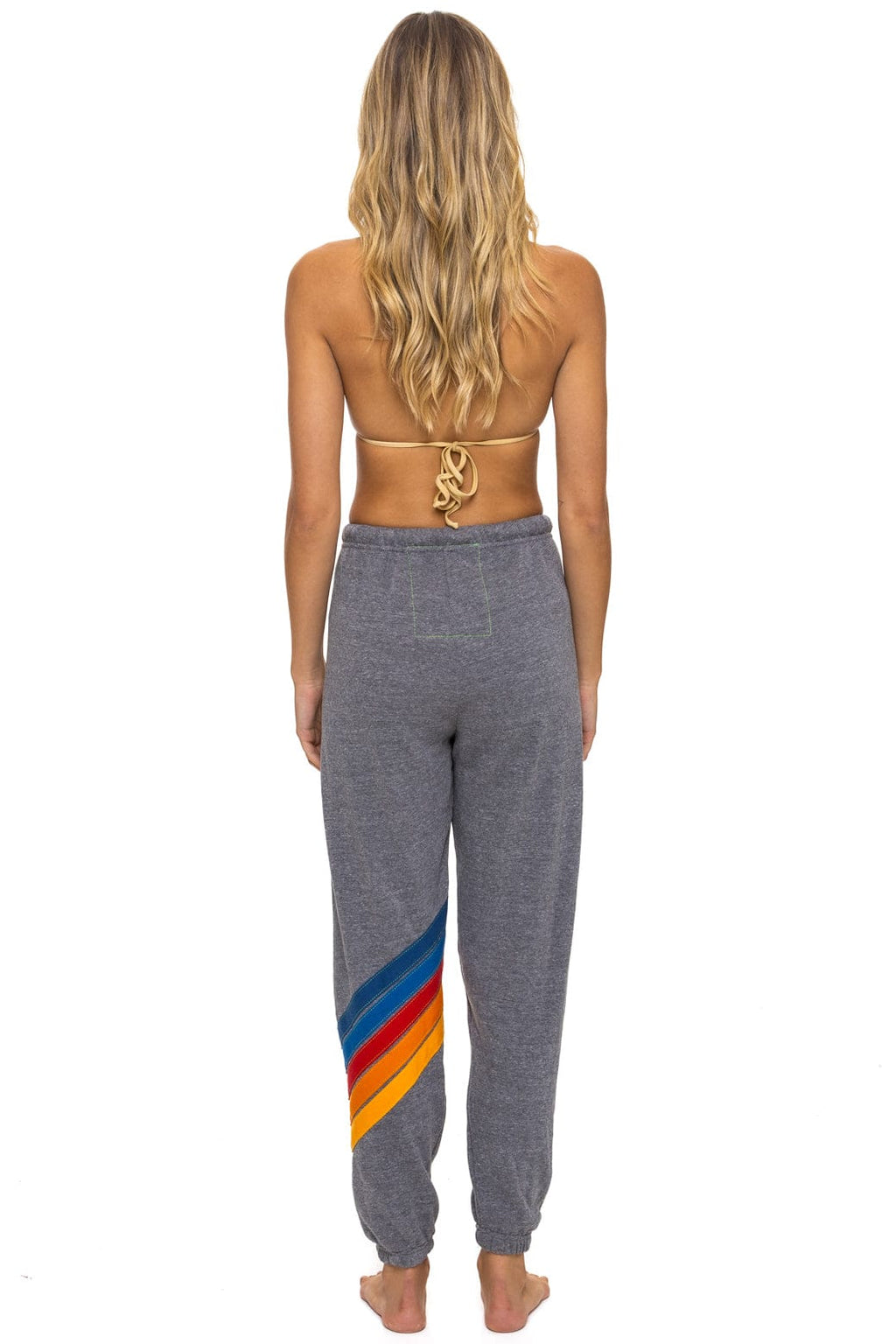 Retro ALL SEASONS CIRCLE CHEVRON SWEATPANTS - HEATHER