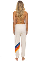 Retro ALL SEASONS CIRCLE CHEVRON SWEATPANTS - VINTAGE WHITE