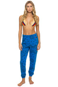 Retro BANDANA SWEATPANTS - ADVENTURE BLUE