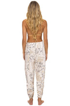 Retro BANDANA QUILTED SWEATPANTS - VINTAGE WHITE