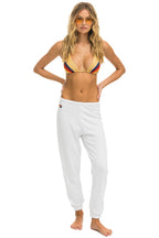 Retro BOLT SWEATPANTS - WHITE