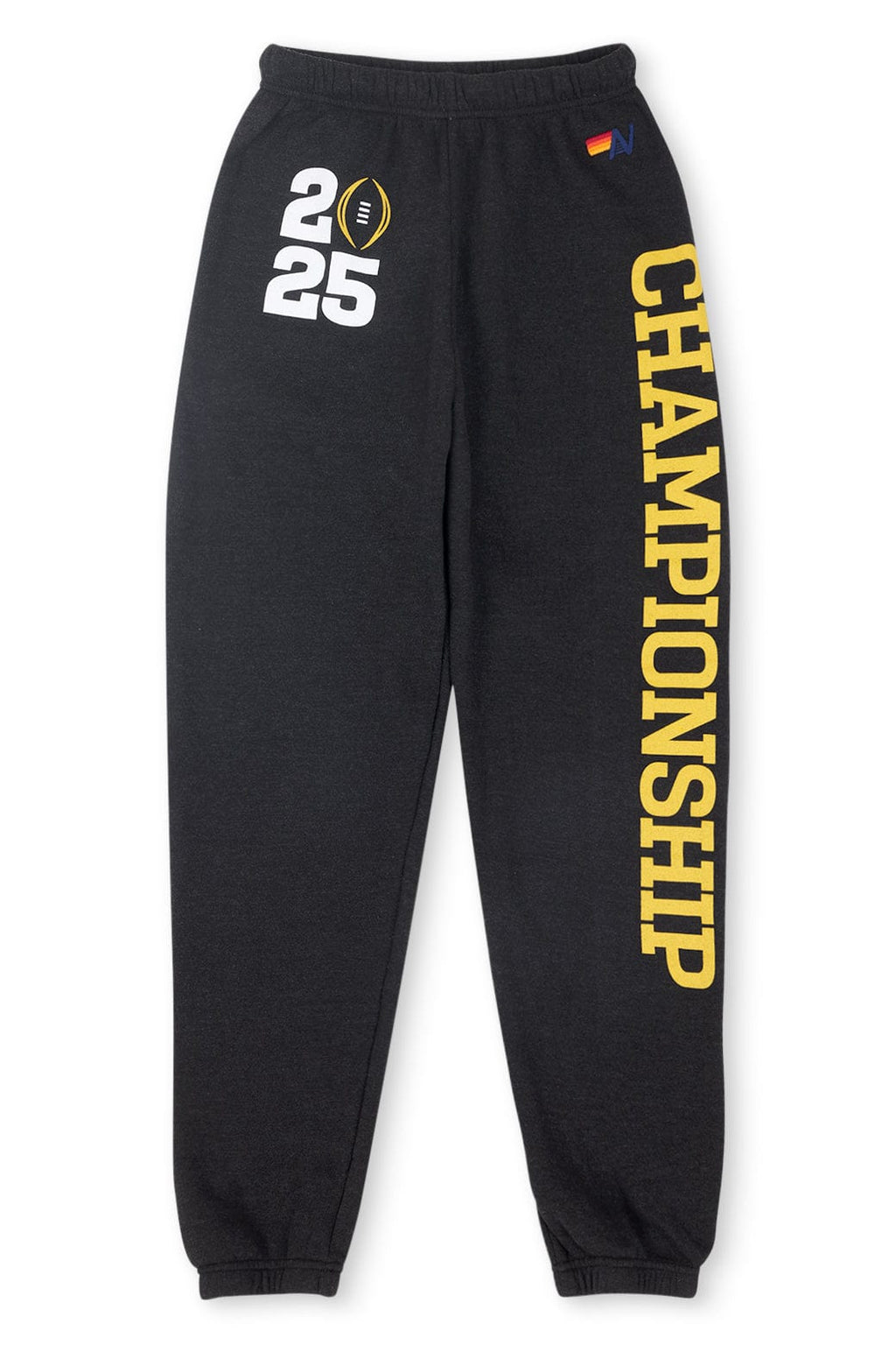 Retro CFP NATIONAL CHAMPIONSHIP 2025 UNISEX SWEATPANTS - BLACK