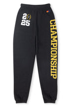 Retro CFP NATIONAL CHAMPIONSHIP 2025 UNISEX SWEATPANTS - BLACK