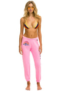 Retro JAZZ ASPEN SNOWMASS 2025 UNISEX SWEATPANTS - NEON PINK