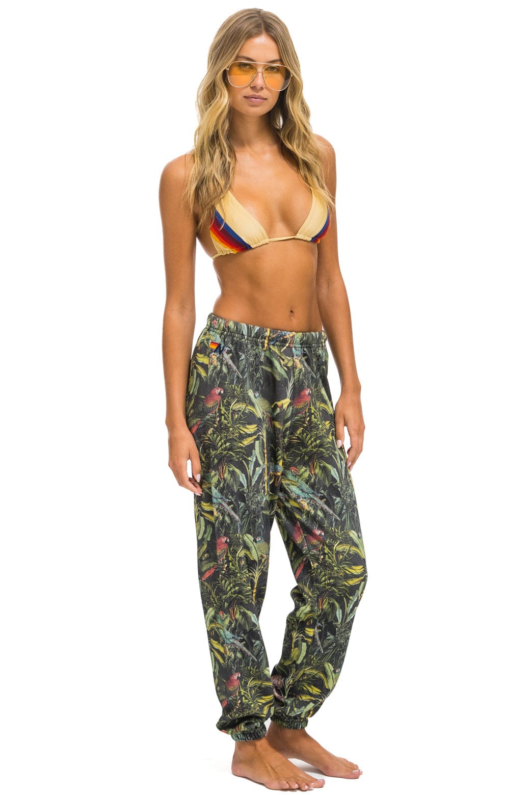 Retro JUNGLE SWEATPANTS - VINTAGE CHARCOAL