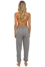 Retro LOGO SWEATPANTS - SLATE