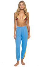 Retro 5 STRIPE SWEATPANTS - RETRO OCEAN