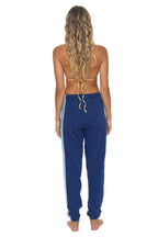 Retro WOMENS 5 STRIPE AMERICA SWEATPANTS - ROYAL USA
