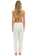 Retro SUNSET PATCH SWEATPANTS - VINTAGE WHITE