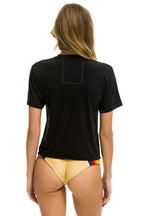 Retro JAZZ ASPEN SNOWMASS 2025 BOYFRIEND TEE - BLACK