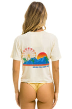 Retro MALIBU CHILI COOK-OFF 2026 BOYFRIEND TEE - VINTAGE WHITE