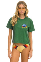 Retro PALM TREE FEST ASPEN 2026 BOYFRIEND TEE - PALM