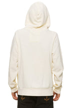 Retro OLE MISS 2026 ZIP HOODIE - VINTAGE WHITE