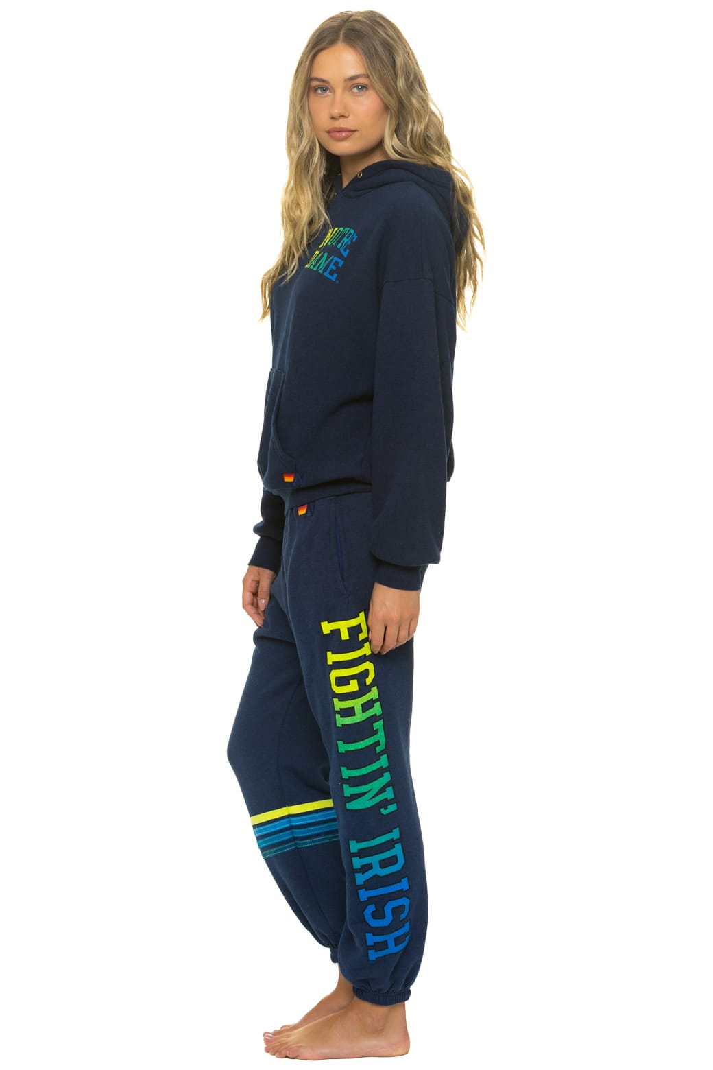 Retro NOTRE DAME 2026 UNISEX POCKET SWEATPANTS - NAVY