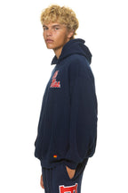 Retro OLE MISS 2026 PULLOVER HOODIE RELAXED - NAVY